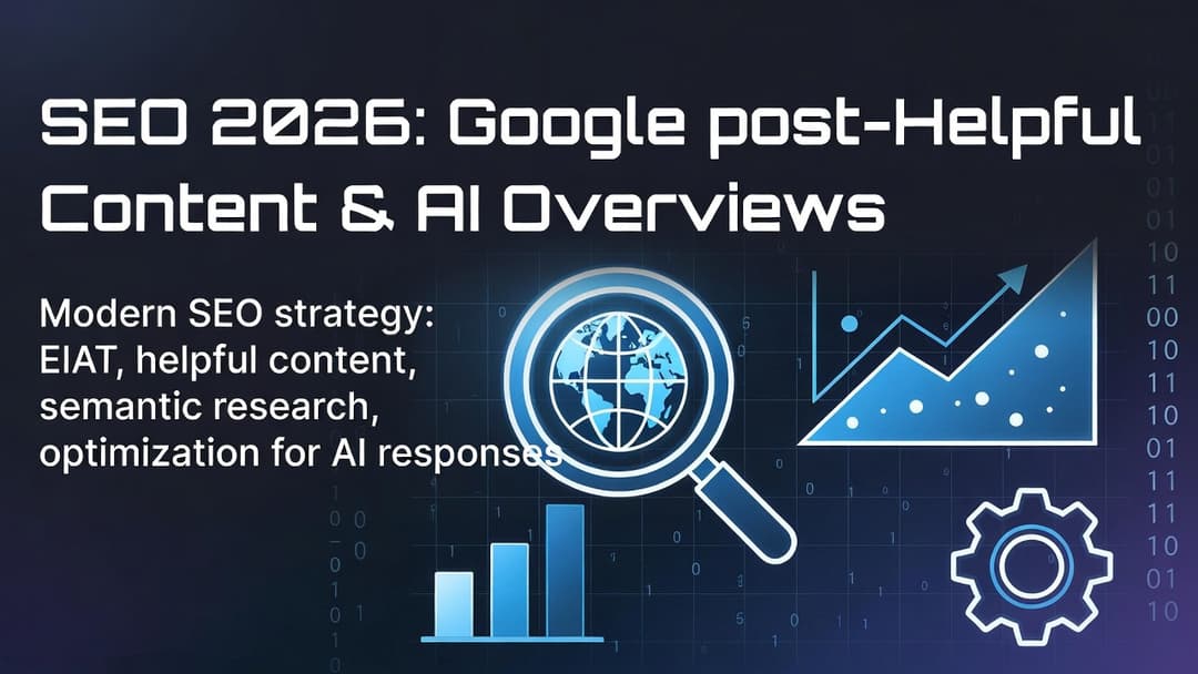 SEO 2026 : Google post-Helpful Content & AI Overviews