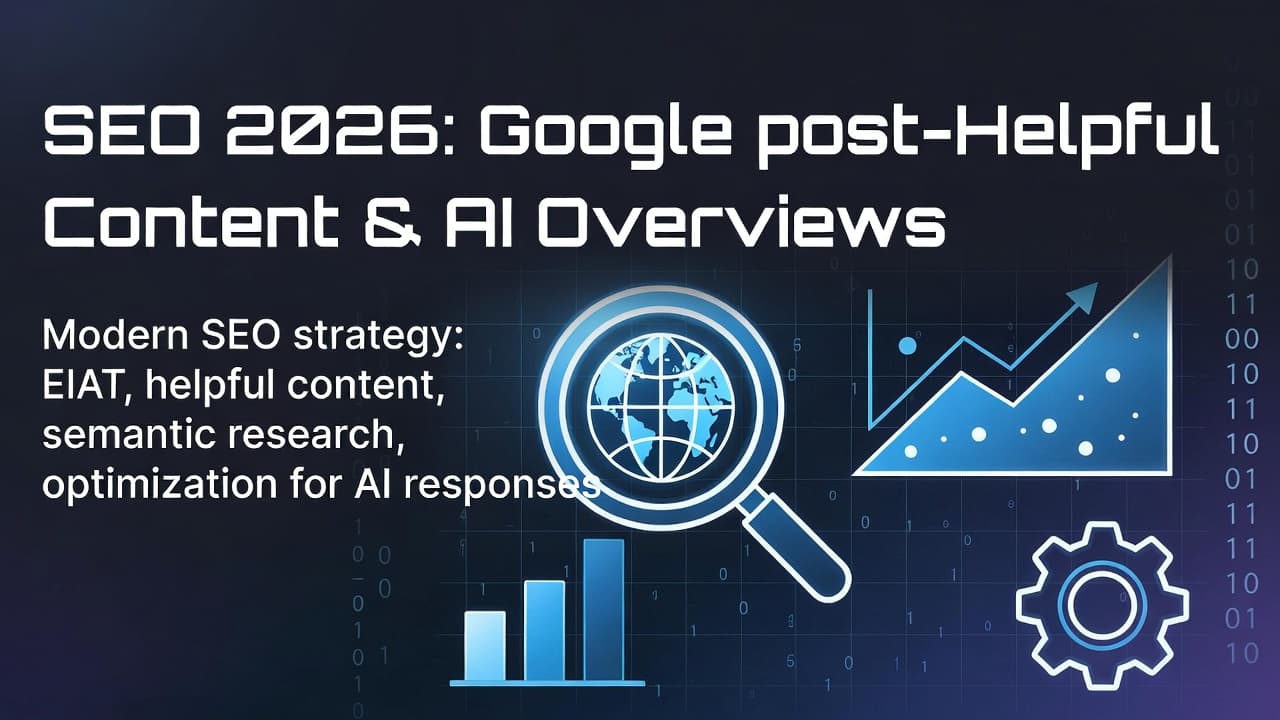 SEO 2026 : Google post-Helpful Content & AI Overviews